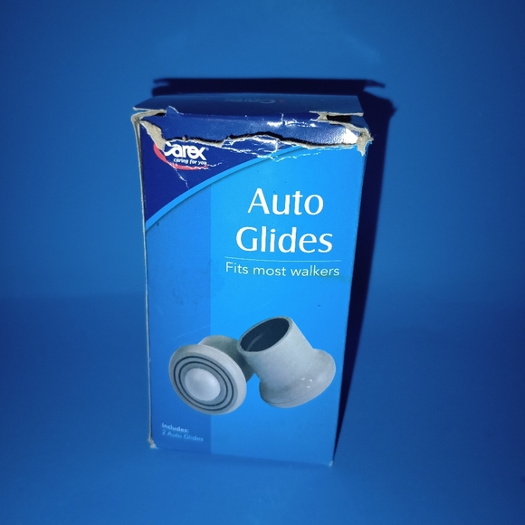 Carex Auto Glides For A Walker Fits Most Walkers Includes 2 Glides A83100 2017 - Picture 1 of 14